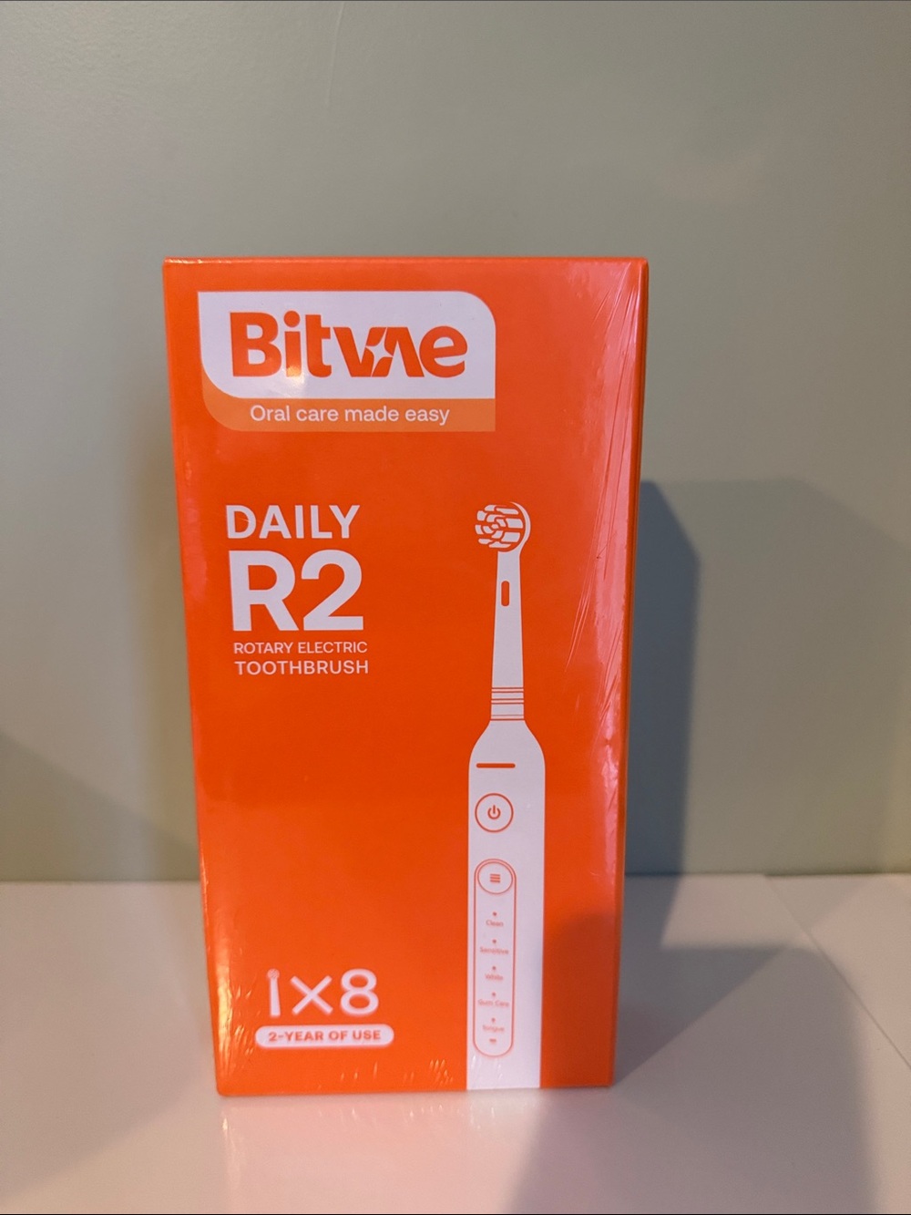 Bitvae Daily R2 Rotary Electric Toothbrush - Pink